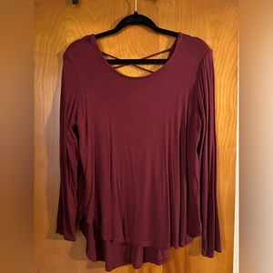 Maroon Long Sleeve
